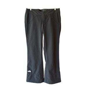 The North Face Apex Ski Snow Pants Women's Size XLarge Black Fleece Lined
